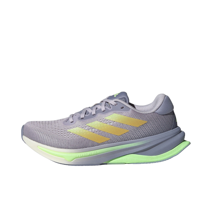 Tek adidas Performance Supernova Solution Silver Dawn Spark Green Spark W Lila | IG5852