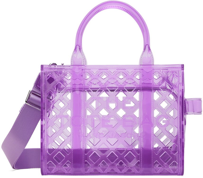 Tote bag Marc Jacobs Marc Jacobs 'The Jelly Small' Tote Bag Lila | 2P4HTT054H03, 0