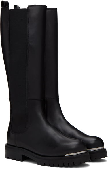 Oblačila Anine Bing ANINE BING Justine Lug Sole Knee-High Boots Črna | A-14-1142-000, 3