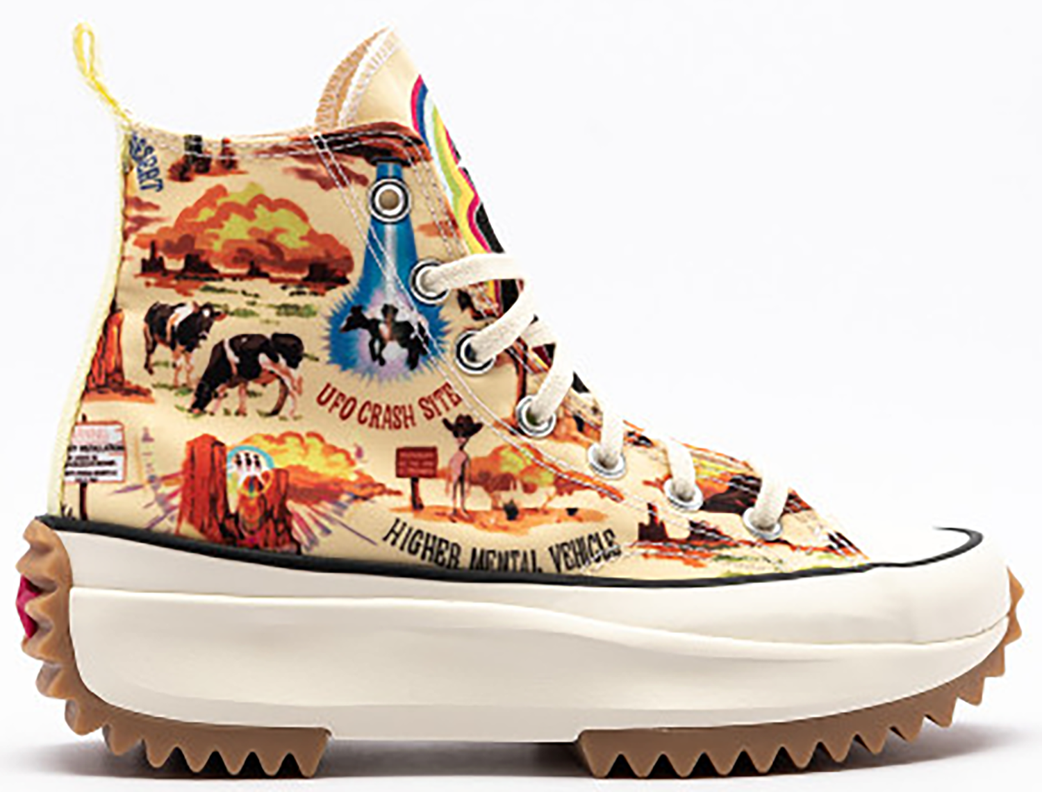 Superge in čevlji Converse Run Star Hike Hi Twisted Resort W Večbarvna | 167895C, 0