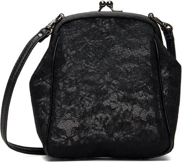 Torbica Yohji Yamamoto Yohji Yamamoto Clasp Pouch Bag Črna | DP-A11-902, 0