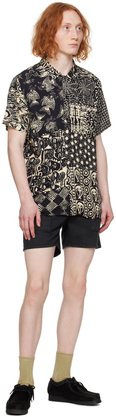 Kratke hlače YMC YMC Pocket Shorts Črna | P9WAE, 3