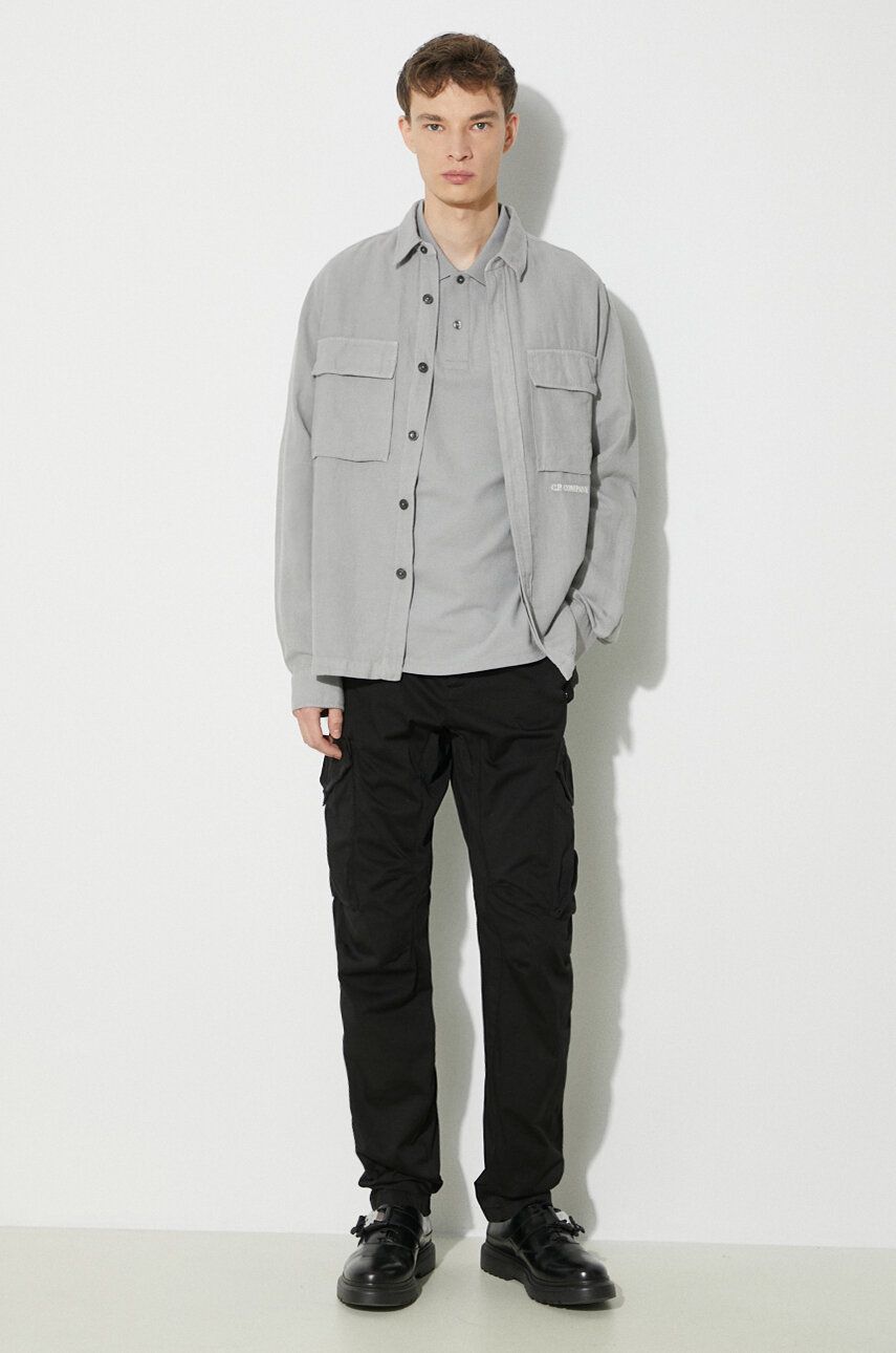Srajce C.P. Company Broken Shirt Siva | 16CMSH159A006501G, 1