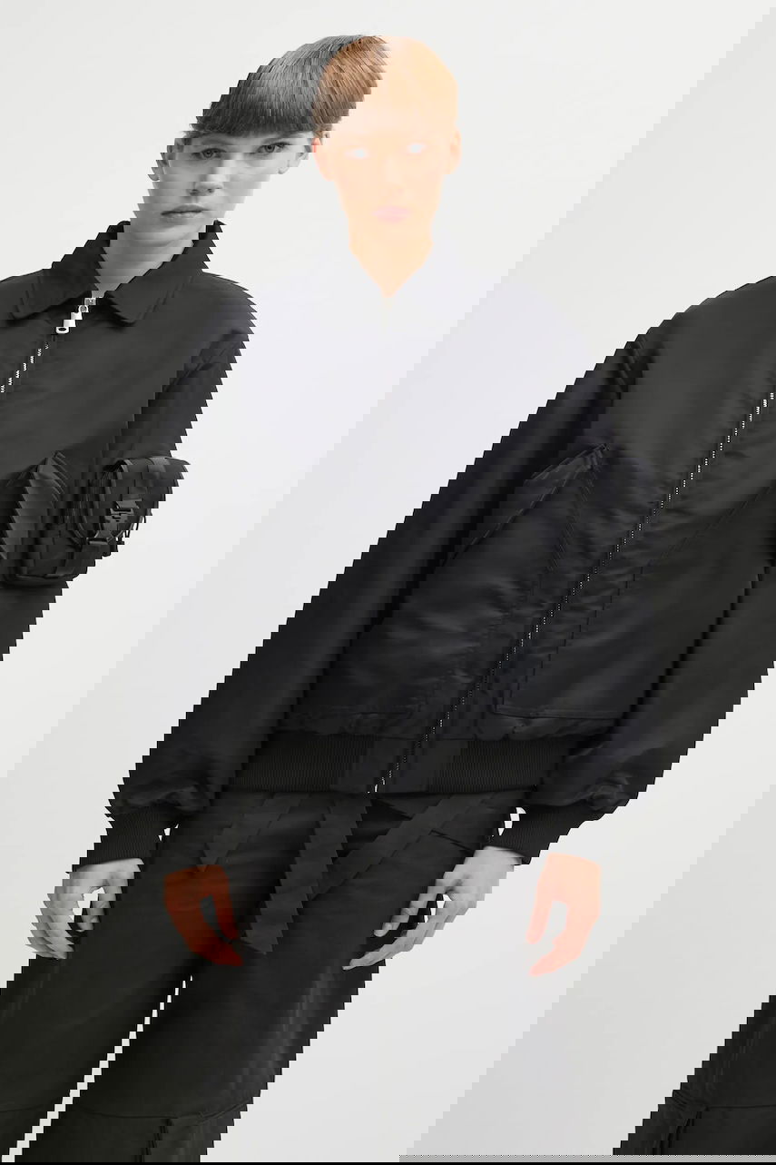 Bomber jakna Coperni Coperni Collared Utility Pocket Bomber Jacket Črna | COPBL32F3003, 0