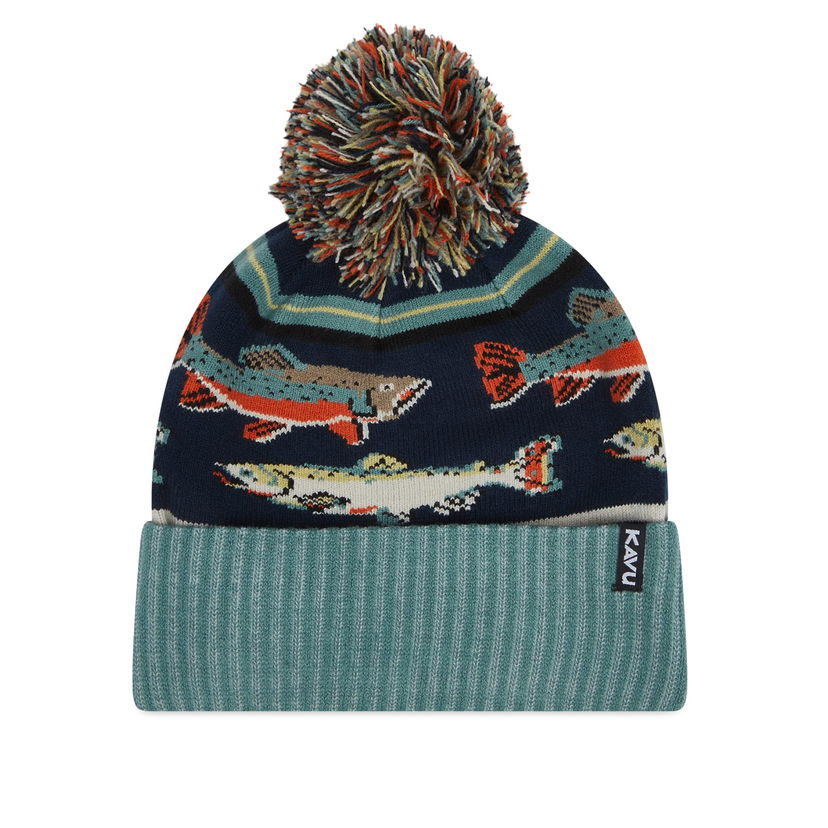 Beanie KAVU Men's Herschel Jacquard Knitted Beanie Zelena | 1008-1499