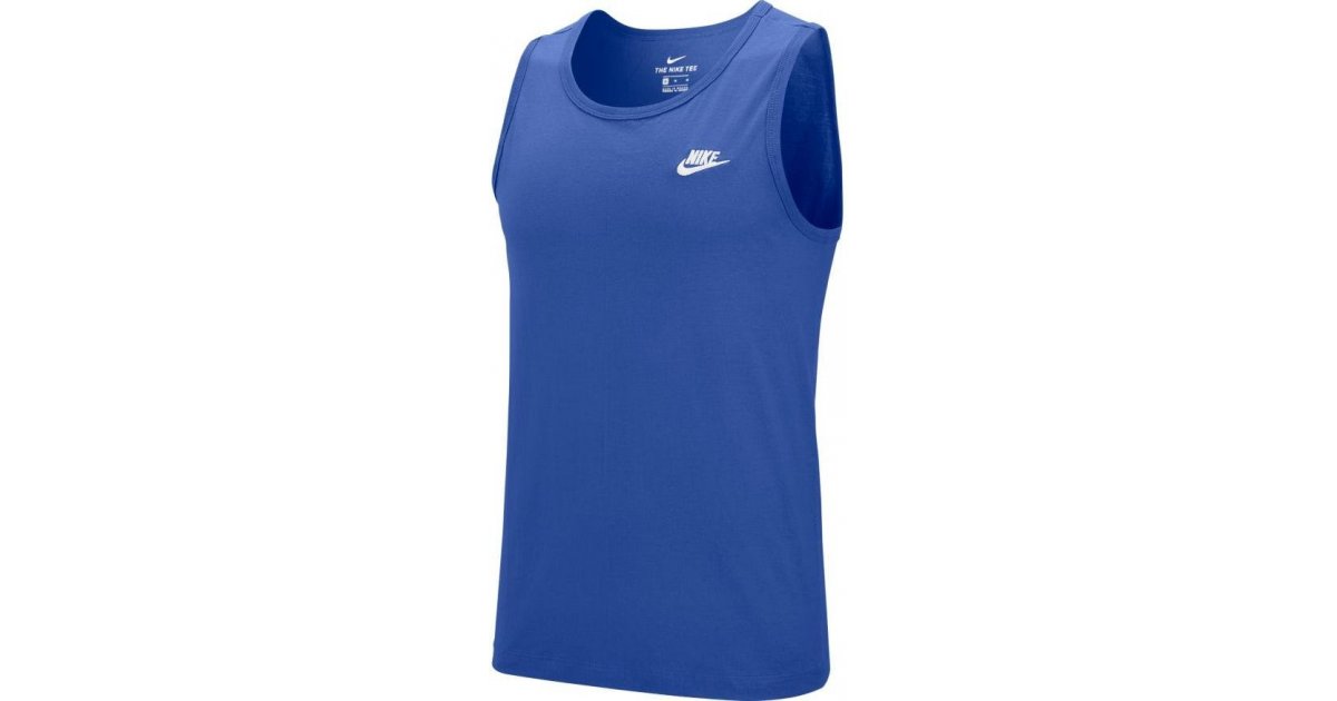 Majica brez rokavov Nike Nike Sportswear Club Tank Top Modra | bq1260-480, 1