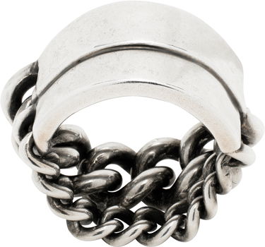 Prstan Ann Demeulemeester Ann Demeulemeester Double Chains Ring Kovinski | CO00-W-JR07-JW020-070, 0