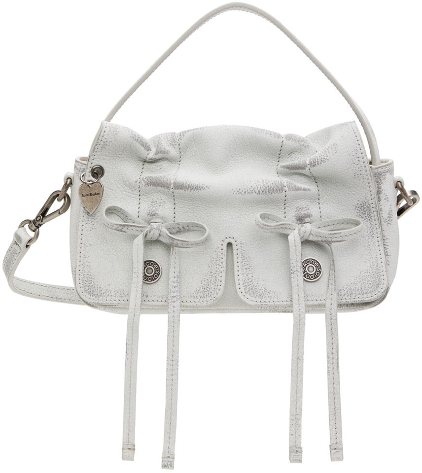 Oblačila Acne Studios Gray Multipocket Micro Bag Siva | A10386-, 0