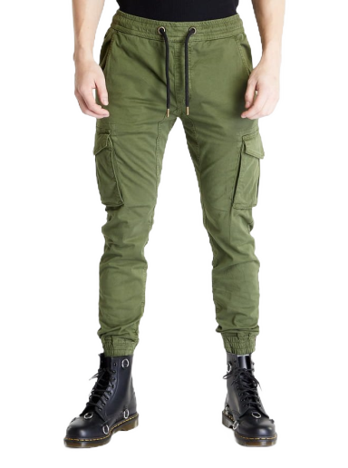 Cargo hlače Alpha Industries Cotton Twill Jogger Zelena | 116202-142