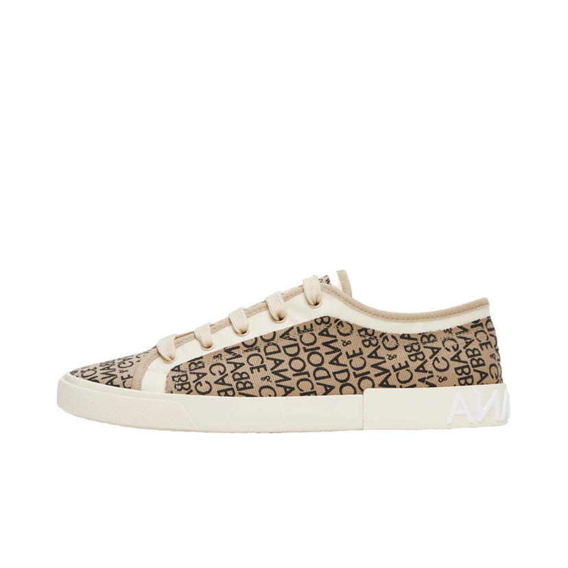 Superge in čevlji Dolce & Gabbana Portofino Vintage Bež | CS2239AR851