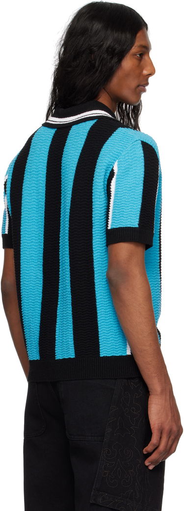 Polo majica Andersson Bell Andersson Bell Stripe Soccer Polo Sweater Modra | atb1325m, 2