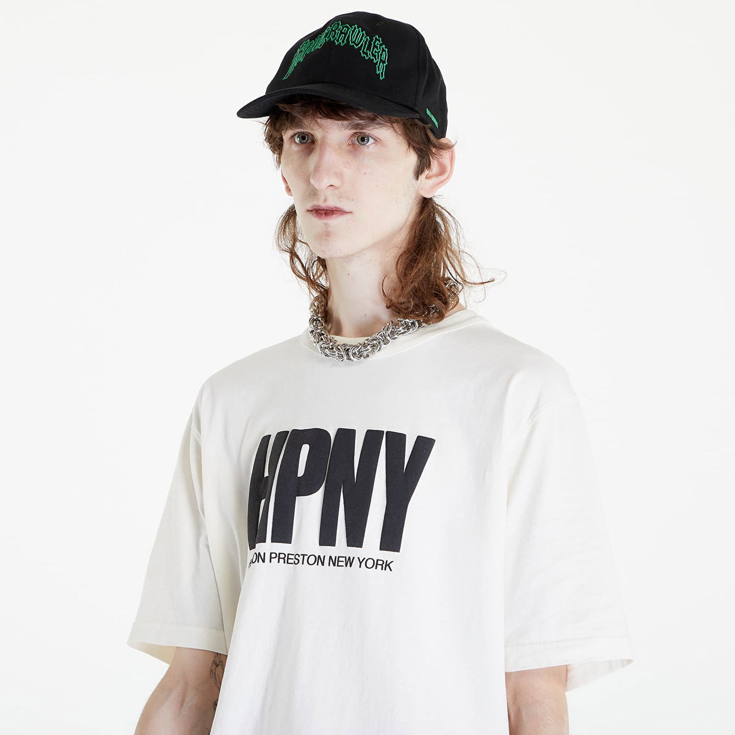 Majica HERON PRESTON Reg HPNY Short Sleeve Tee Bela | HMAA032C99JER0050110, 1