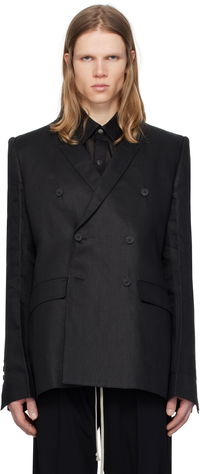Rick Owens Hollywood JMF Double-Breasted Blazer