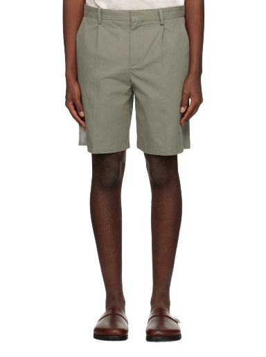 Kratke hlače A.P.C. Khaki Terry Siva | COGBM-H10129