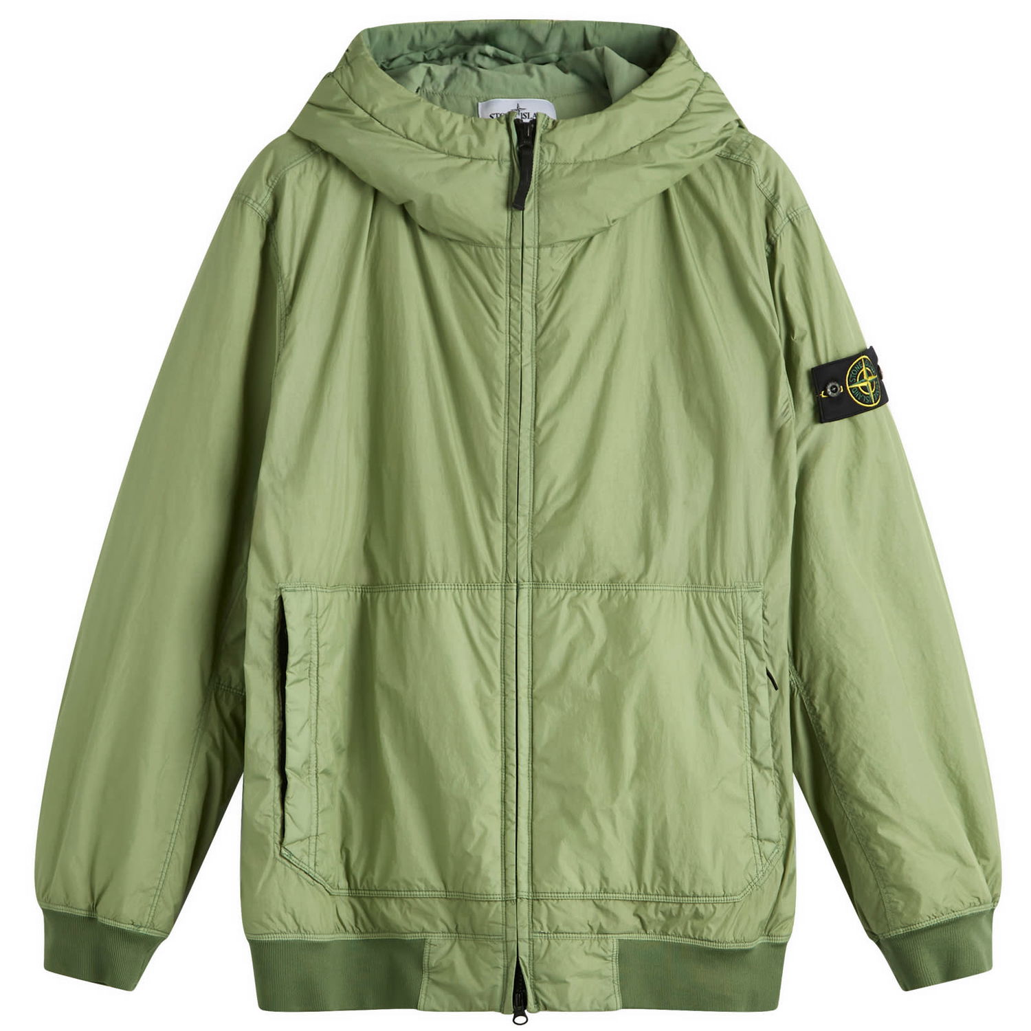 Jakna Stone Island Crinkle Reps Nylon Hooded PrimaLoft Jacket, Size Large Zelena | K2S154100013-V0055, 1