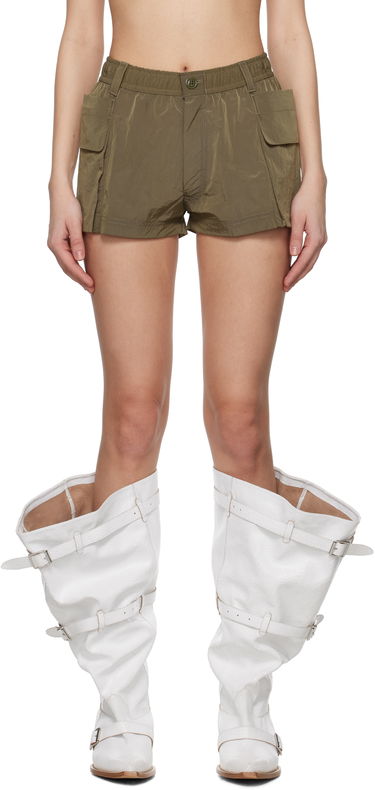 Kratke hlače R13 R13 2-Way Pocket Shorts Zelena | R13WR395-R530B, 0