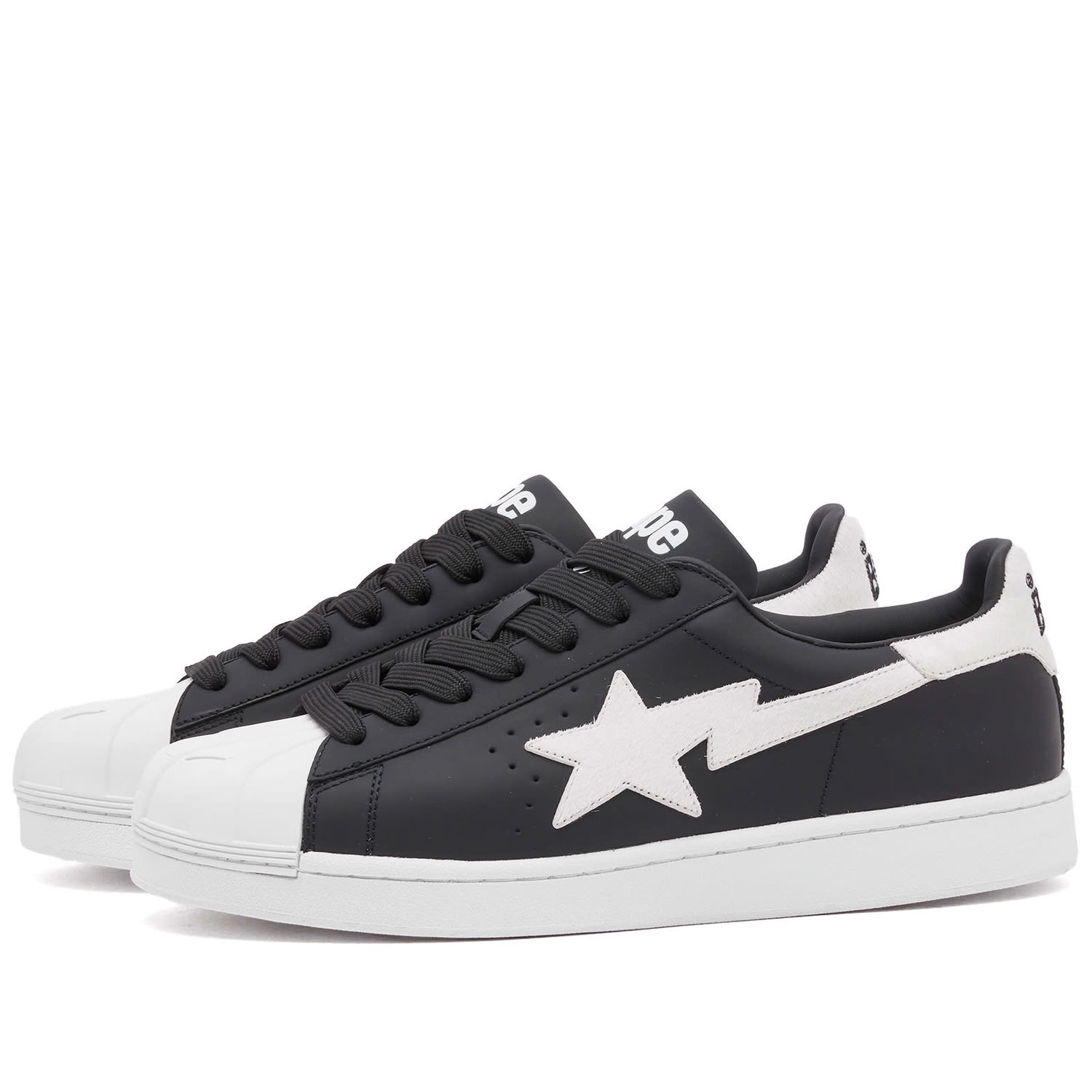 Superge in čevlji BAPE A Bathing Ape Skull Sta #2 Črna | 001FWJ801065I-BLK, 0