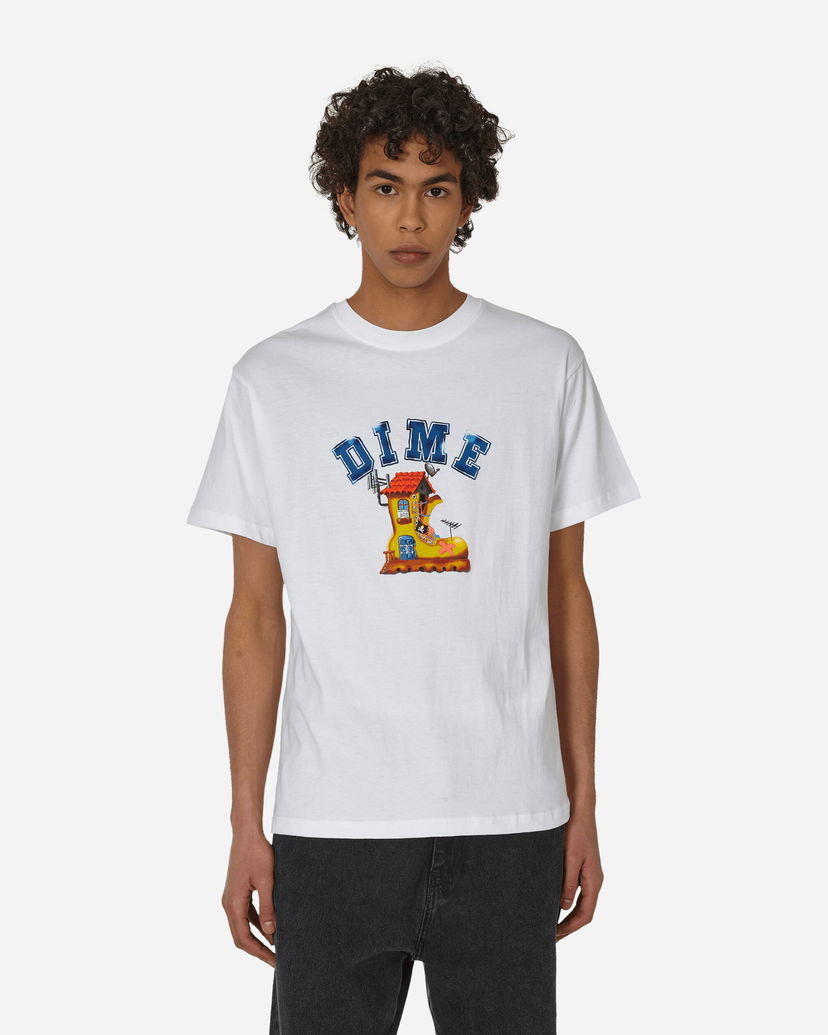 Majica Dime House T-Shirt Bela | DIMEHO2327 WHT