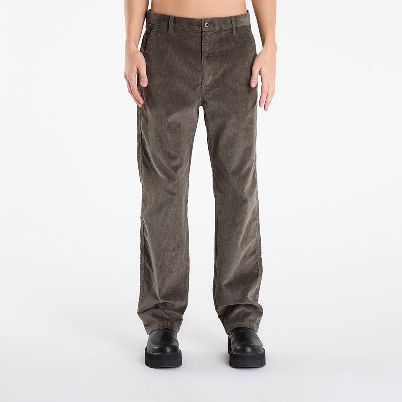 Hlače CALVIN KLEIN 90S Straight Corduroy Pants W35/L32 Rjava | LV04RD605G PAR