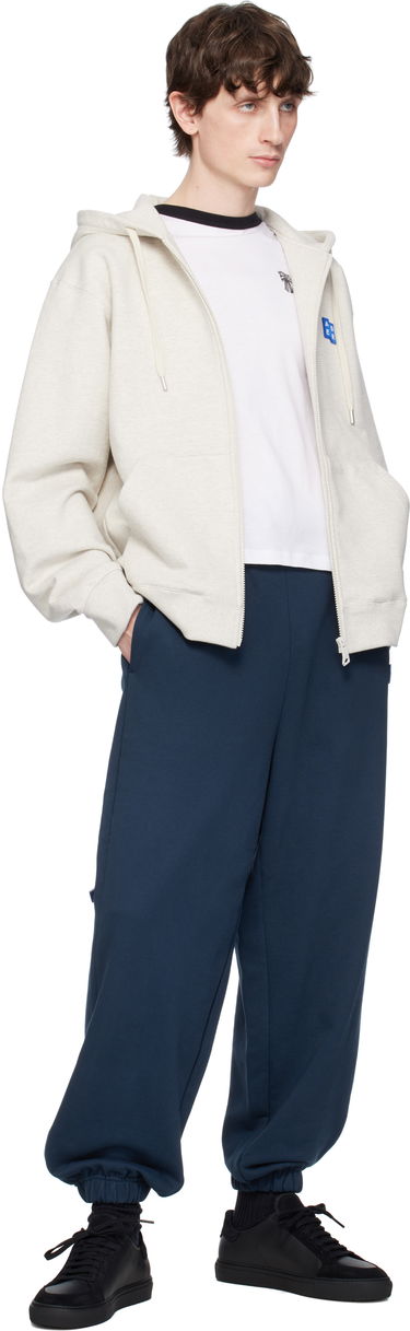 Pulover ADER ERROR ADER error TRS Tag 01 Zip-Up Hoodie Siva | BO42FYHD0401OT, 3