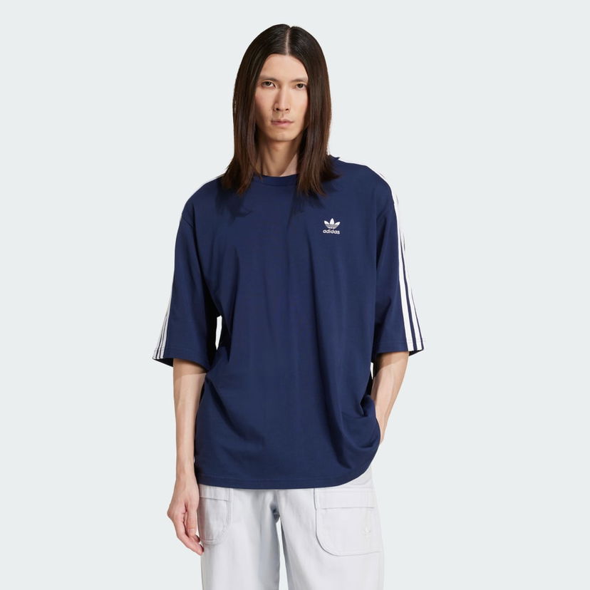 Majica adidas Performance Adicolor Oversized T-Shirt Mornarica | JP1059