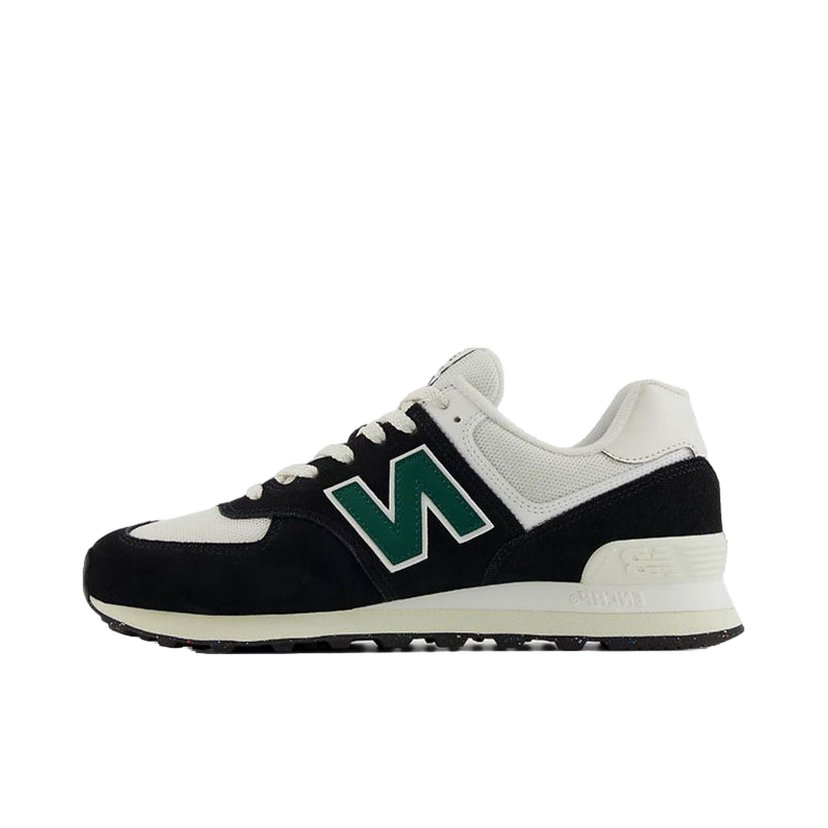 Superge in čevlji New Balance 574 Black White Marsh Green Črna | U574RBG