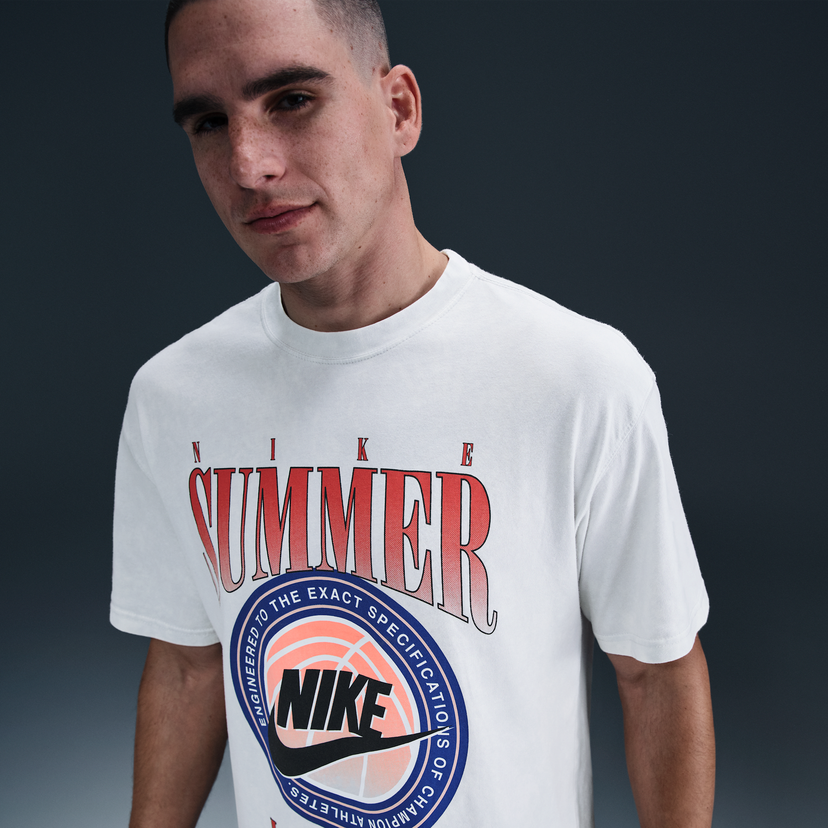 Majica Nike Max90 Basketball T-Shirt Bela | HJ3434-025