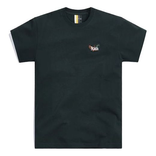 Majica KITH Botanical Floral Tee Črna | KH3999-302