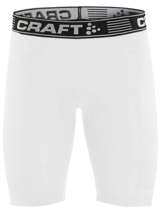 Nogavice Craft Craft Pro Control Compression Short Tights Bela | 1906858-900000