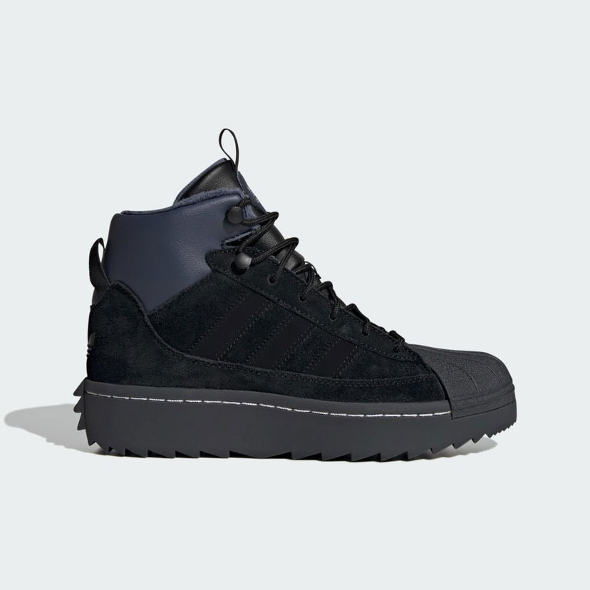 Superge in čevlji adidas Originals Superstar Winter Boots Črna | JQ0346