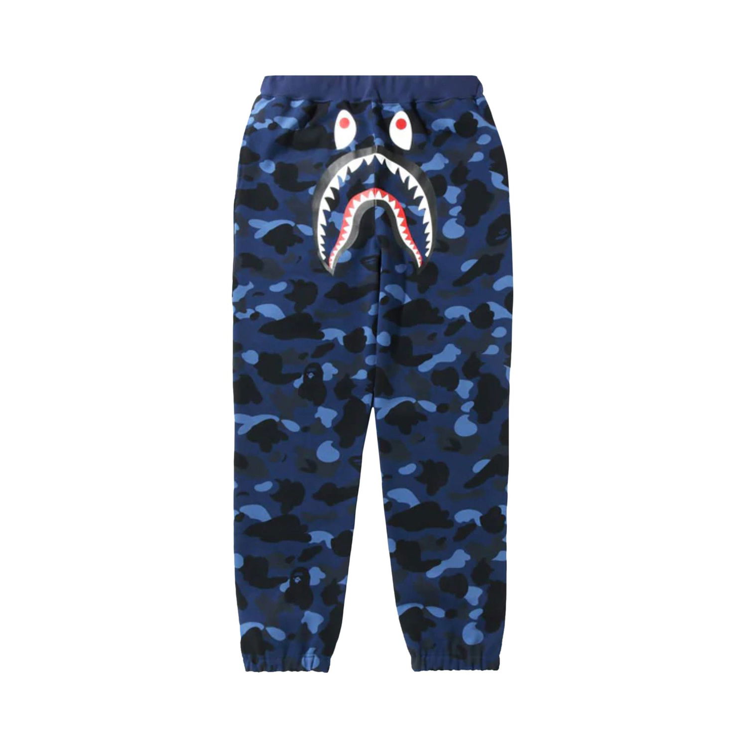 Trenirka BAPE Color Camo Shark Sweat Pants Mornarica | 1I30 152 008 NAVY, 1