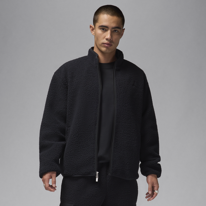Bomber jakna Jordan Fleece Jacket Črna | FV7448-010