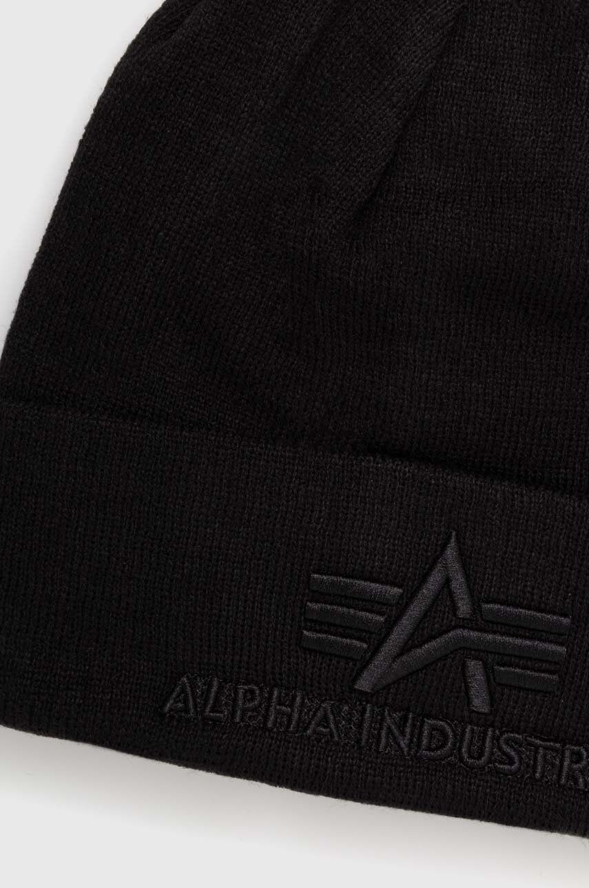 Beanie Alpha Industries Beanie Črna | 168910.03, 1
