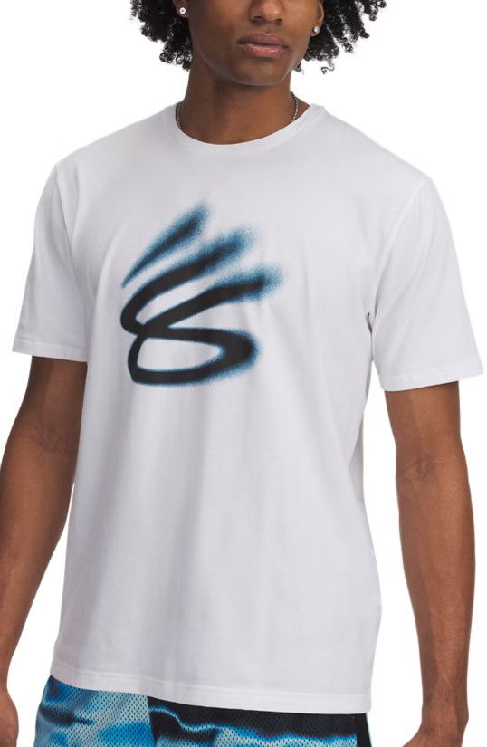 Majica Under Armour Curry Playable Graphic T-Shirt Bela | 1390407-100