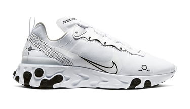 Superge in čevlji Nike React Element Bela | CU3009-100, 1
