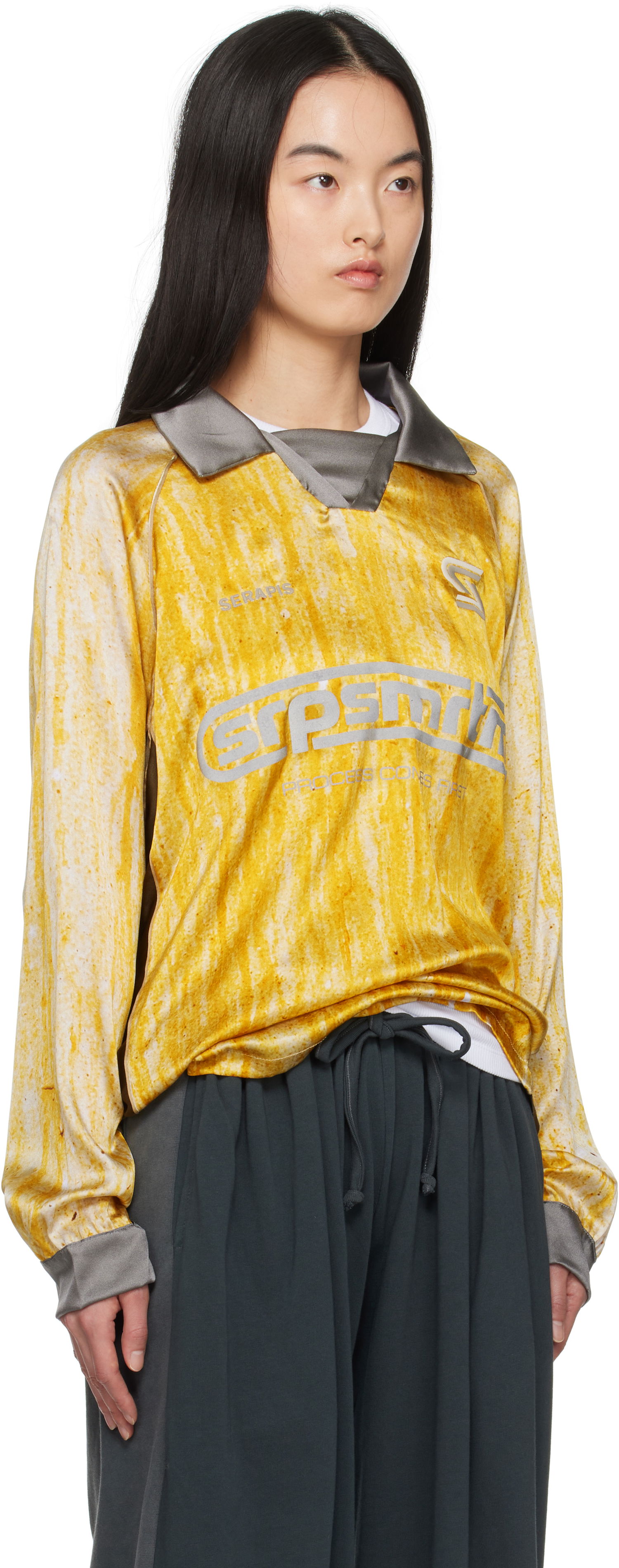 Dres Serapis Serapis Drips Polo Rumena | SS25_FT_3L, 1