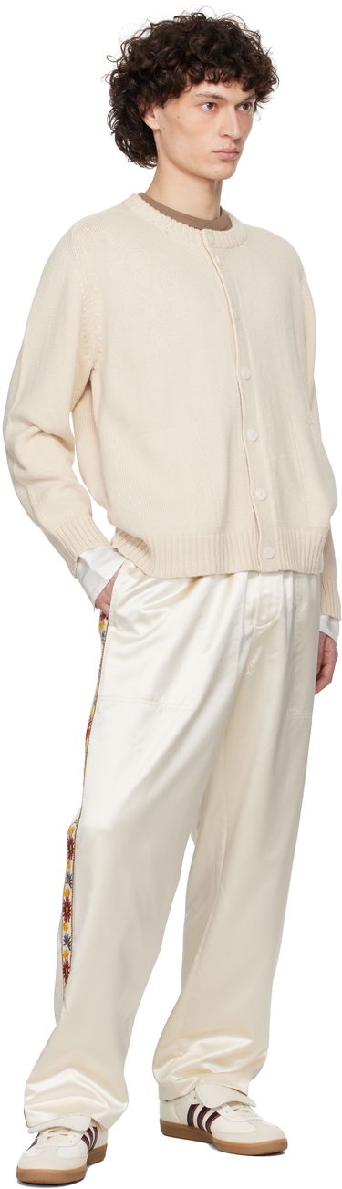 Trenirka Bode Bode Candyfloss Satin Track Pants Bela | MRS25BT010, 3