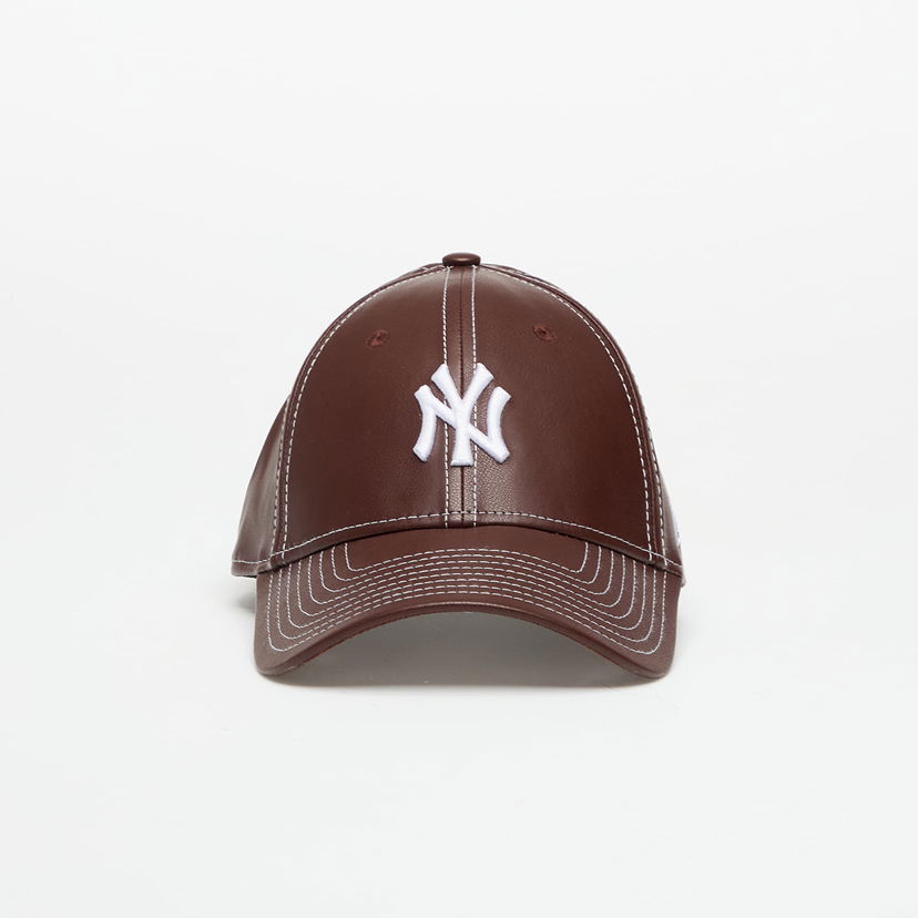Kapa New Era New Era New York Yankees 9FORTY Topstitch Cap Rjava | 60691325