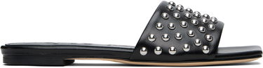 Modni dodatki Aeyde Aeyde Anna Studded Leather Sandals Črna | A11-FS-BRNS08FL185-SS25-800-007, 0