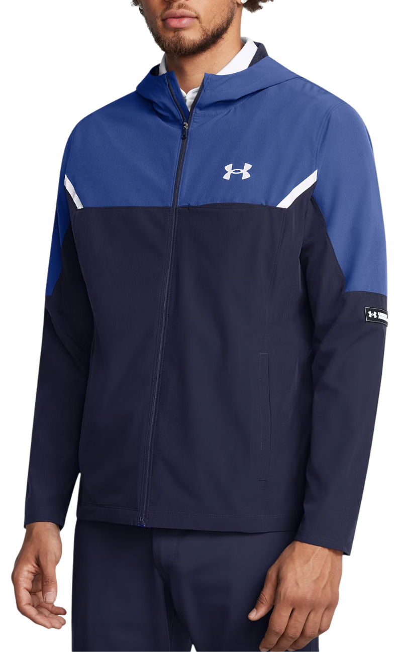 Vetrovka Under Armour Woven Utility Jacket Modra | 1389255-410