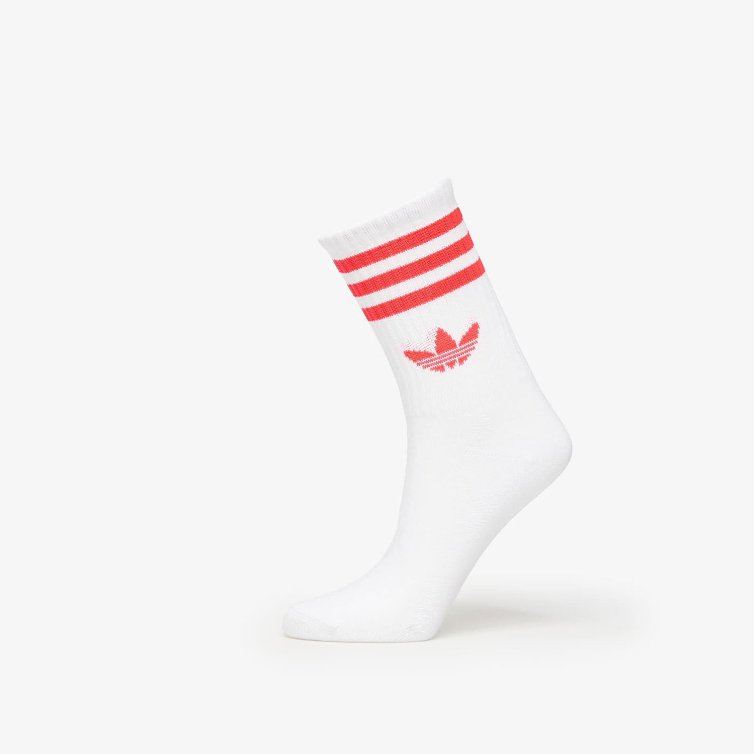 Nogavice adidas Performance 3-Stripes Crew Socks - 3 Pairs Bela | JV7404, 1