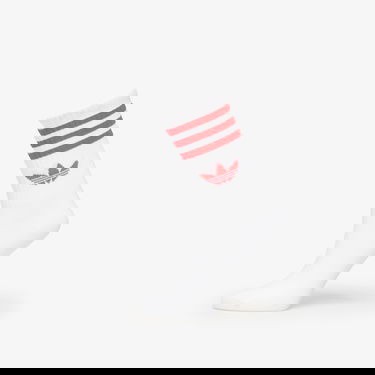 Nogavice adidas Performance 3-Stripes Crew Socks - 3 Pairs Bela | JV7404, 1
