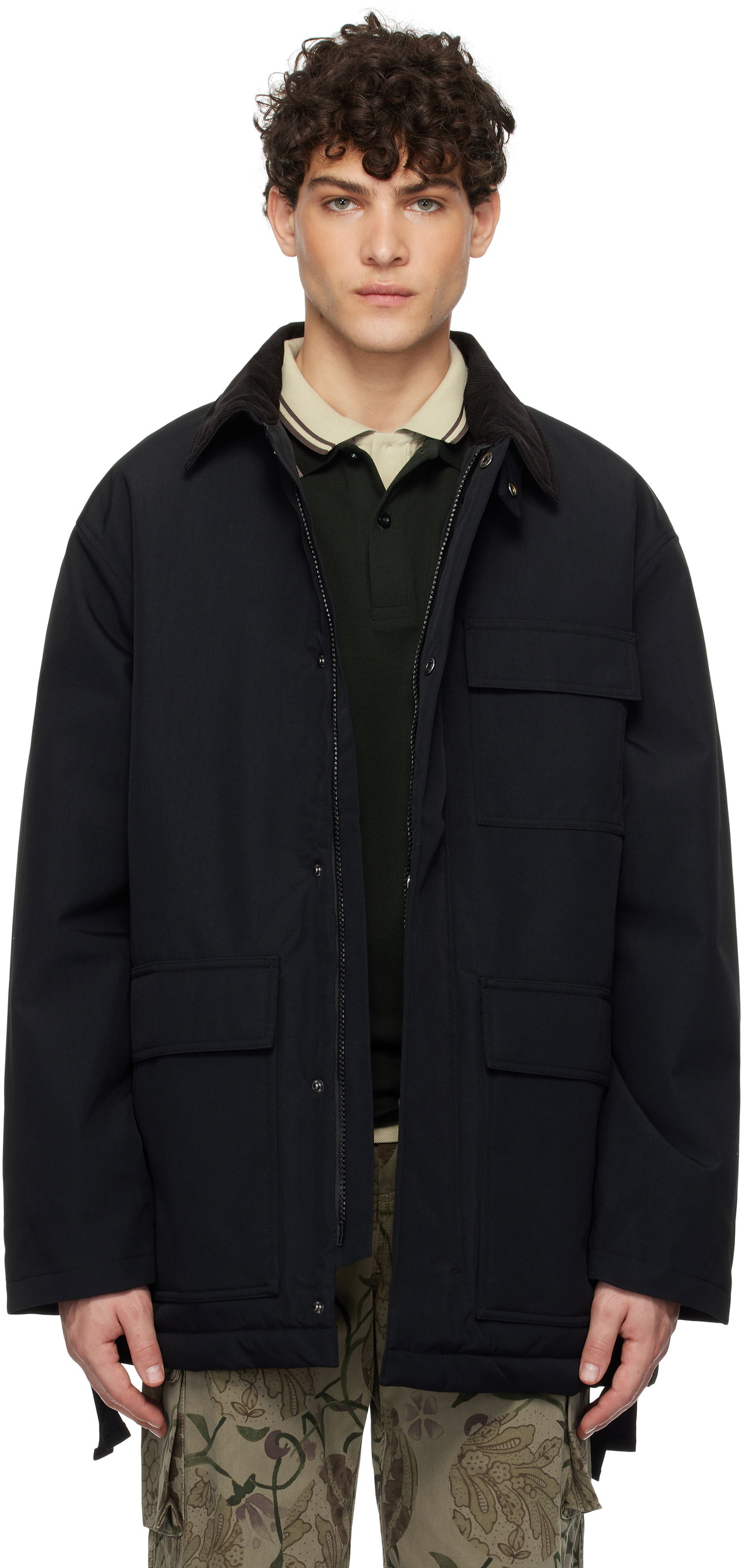 Parka Carhartt WIP Black Clarton Insulated Coat Črna | I033870, 0