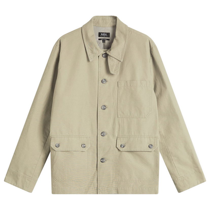 Jakna A.P.C. A.P.C. Piet Canvas Work Jacket Bež | COGBJ-H02993-KAE