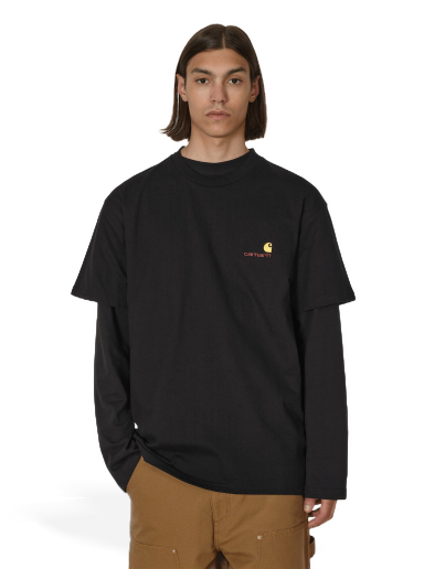 Majica Carhartt WIP American Script T-Shirt Črna | I029956_89_XX