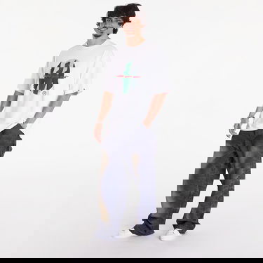 Majica BAPE A BATHING APE Shark Shinji Ape Head Relaxed Fit Tee Bela | 001TEK301328MWHT, 1