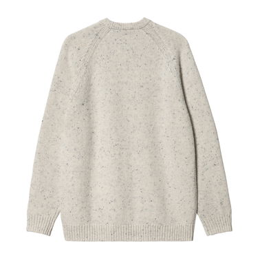 Pulover Carhartt WIP Anglistic Sweater "Speckled Salt" Siva | I010977_1T7_XX, 4