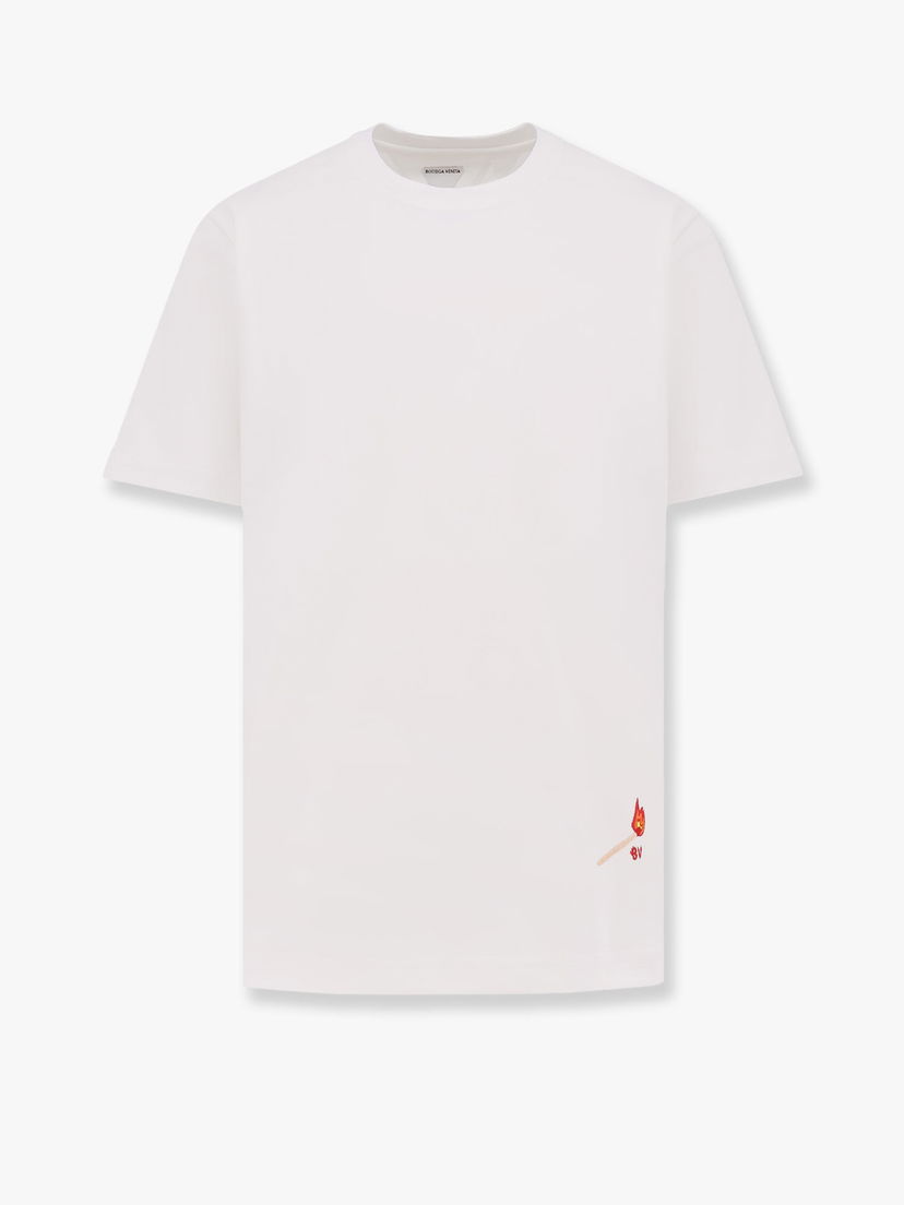 Majica Bottega Veneta Bottega Veneta Match Graphic T-Shirt Bela | 825172V4N509000