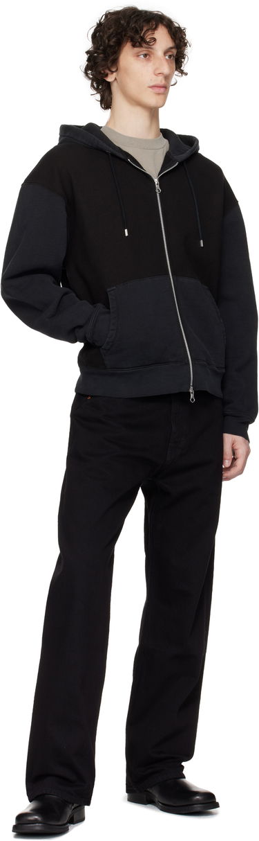 Pulover OUR LEGACY Our Legacy Rascal Zip Hoodie Črna | M2256RP, 3