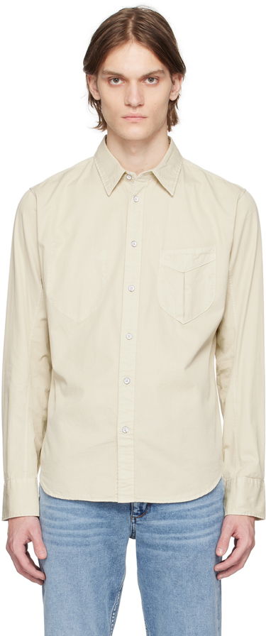 Srajce rag & bone Rag & Bone Arrow Shirt Bež | MBW23SA381TGML, 0